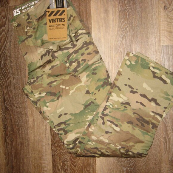 Viktos Wartorn MC Insulated Pant Microfleece Lined Multicam 36 Waist X 32 Inseam - Picture 4 of 4
